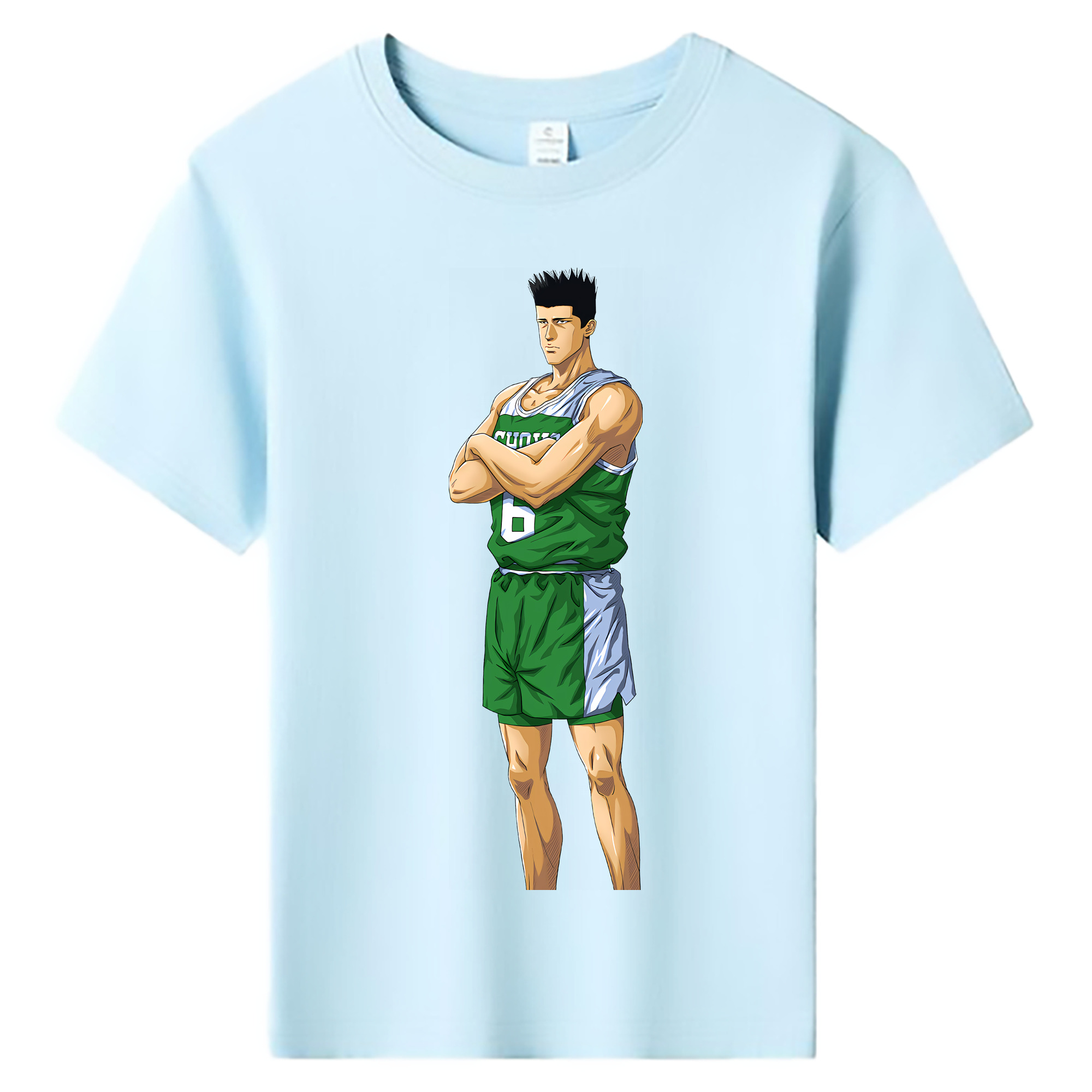 （画像用） SLAM DUNK／スラムダンク 綿100％キッズTシャツ（フロントプリント）
